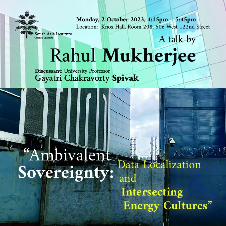 A talk by Prof. Rahul Mukherjee