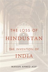 The Loss of Hindustan:  The Invention of India cover