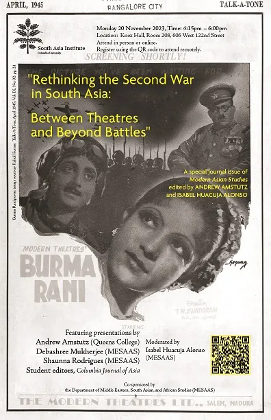 South Asia During World War Two