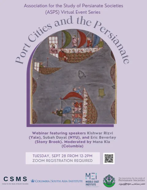 "Port Cities and the Persianate"